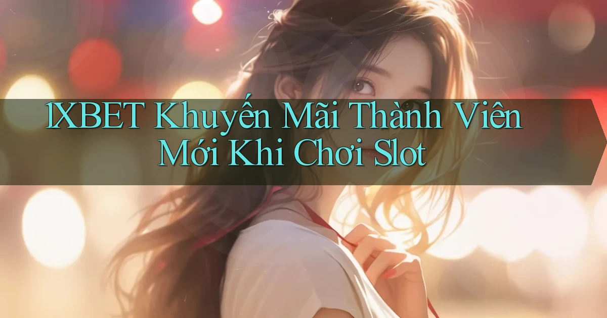 1xbet  khuyến mãi thành viên mới khi chơi slot