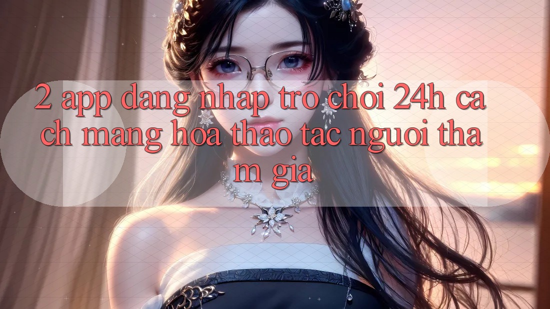 2. App Đăng Nhập Trò chơi 24h: Cách Mạng Hóa Thao tác Người tham gia