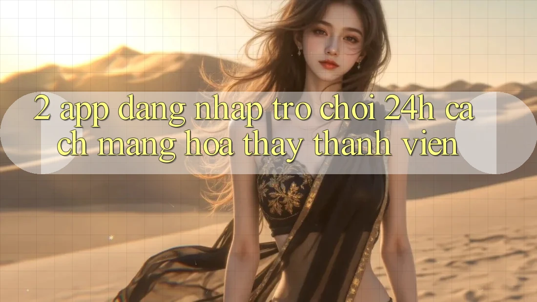 2. App Đăng Nhập Trò chơi 24h: Cách Mạng Hóa Thấy Thành viên