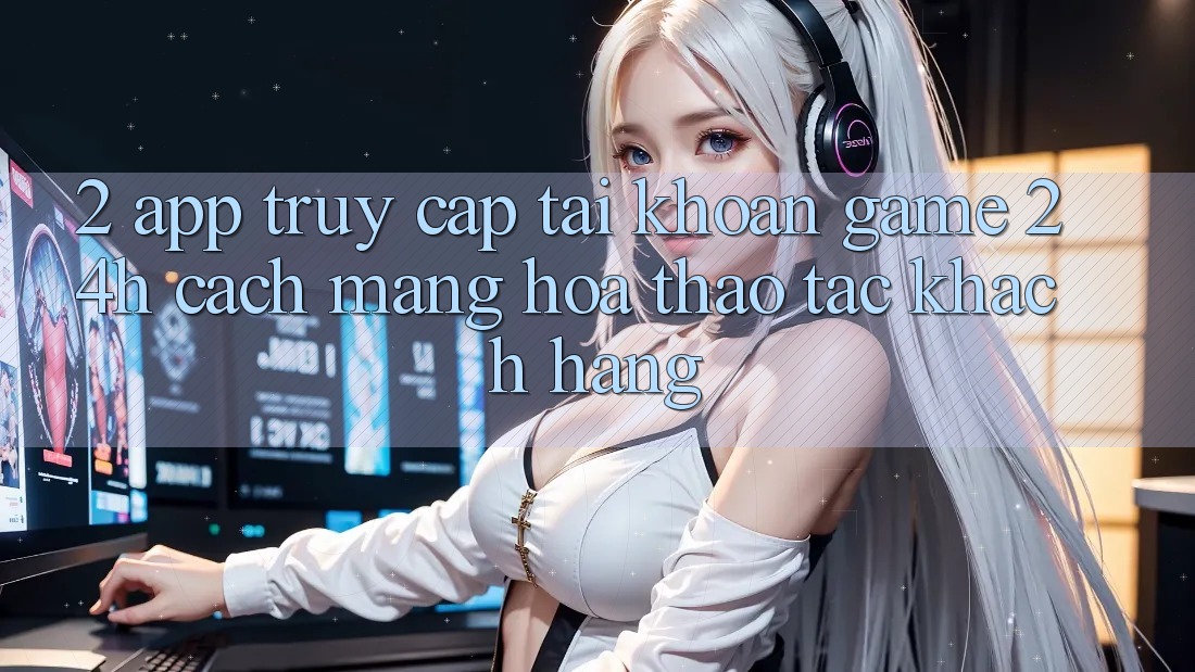 2. App Truy cập tài khoản Game 24h: Cách Mạng Hóa Thao tác Khách hàng