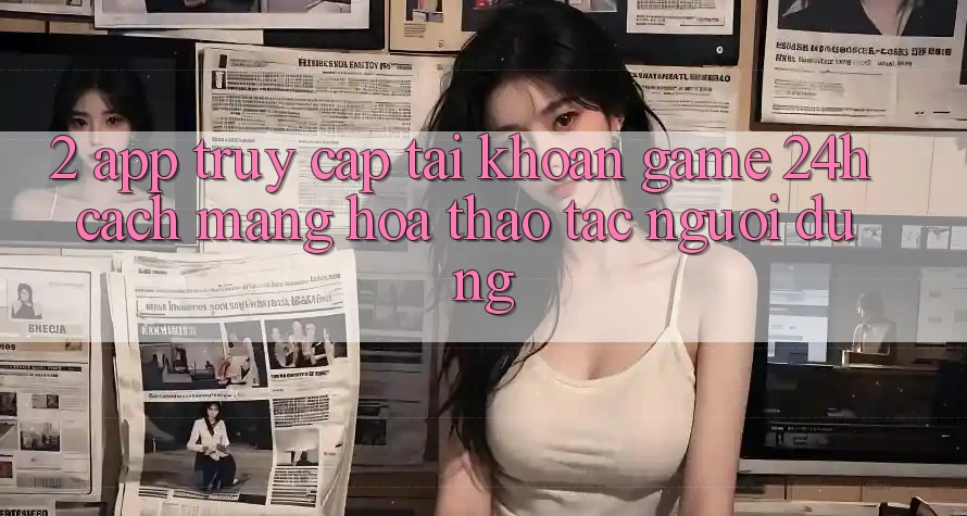 2. App Truy cập tài khoản Game 24h: Cách Mạng Hóa Thao tác Người Dùng