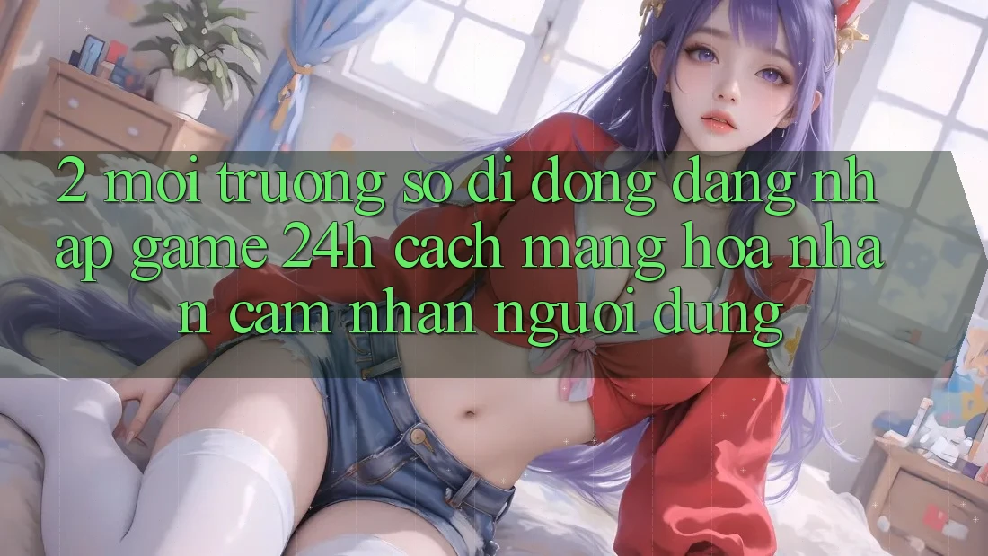 2. Môi trường số di động Đăng Nhập Game 24h: Cách Mạng Hóa Nhận cảm nhận Người Dùng