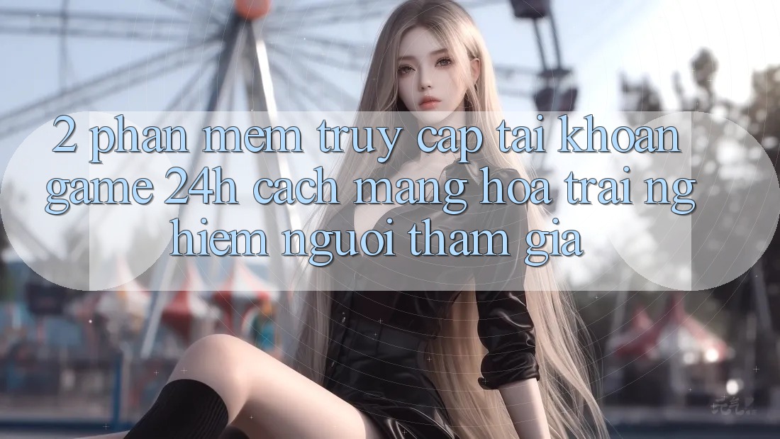 2. Phần mềm Truy cập tài khoản Game 24h: Cách Mạng Hóa Trải Nghiệm Người tham gia 2. Phần mềm Truy cập tài khoản Game 24h: Cách Mạng Hóa Trải Nghiệm Người tham gia