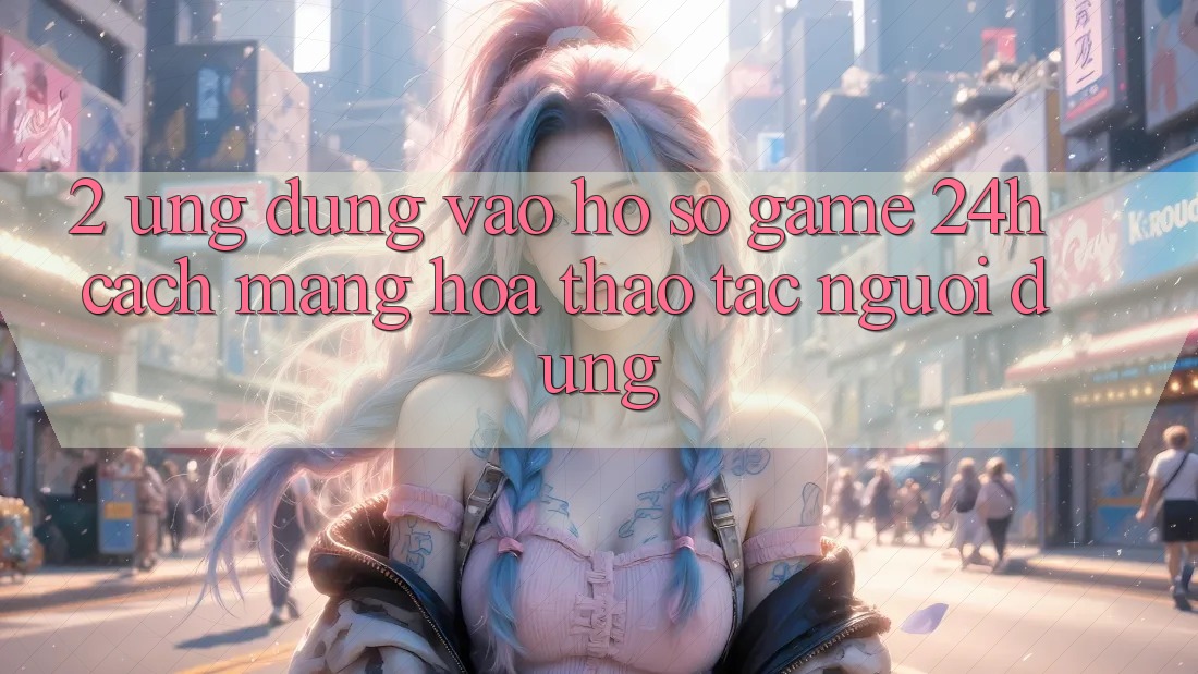 2. Ứng Dụng Vào hồ sơ Game 24h: Cách Mạng Hóa Thao tác Người Dùng