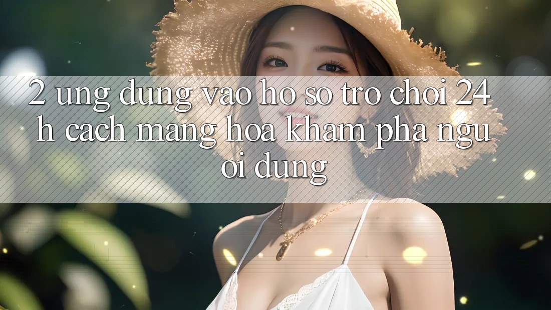 2. Ứng Dụng Vào hồ sơ Trò chơi 24h: Cách Mạng Hóa Khám phá Người Dùng