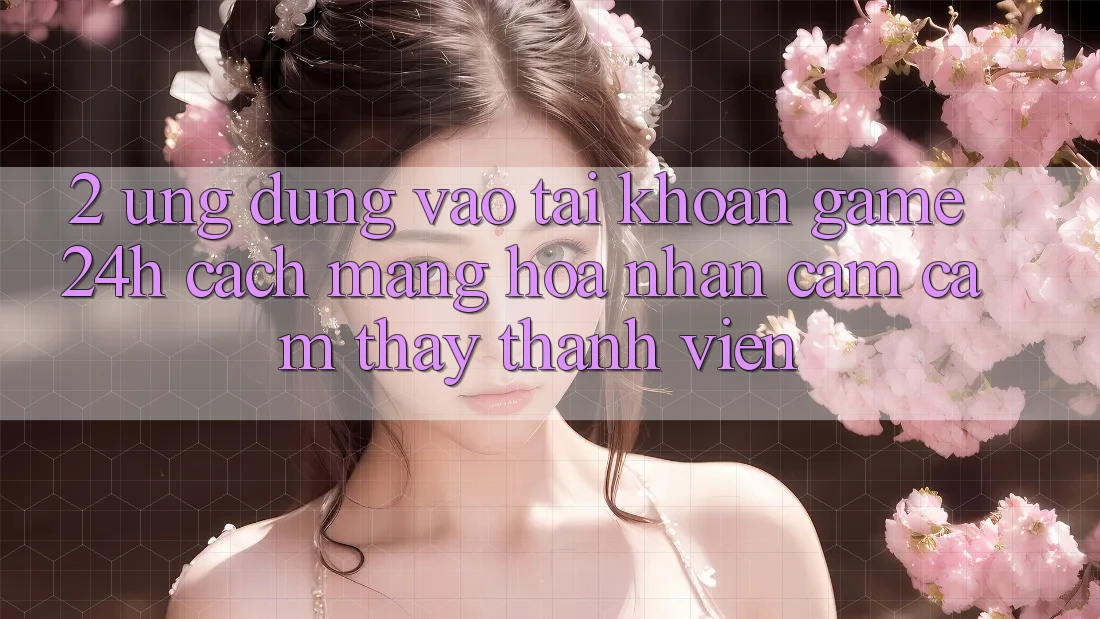 2. Ứng Dụng Vào tài khoản Game 24h: Cách Mạng Hóa Nhận cảm cảm thấy Thành viên 2. Ứng Dụng Vào tài khoản Game 24h: Cách Mạng Hóa Nhận cảm cảm thấy Thành viên