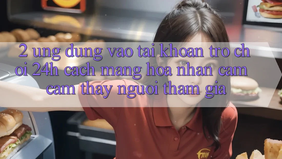 2. Ứng Dụng Vào tài khoản Trò chơi 24h: Cách Mạng Hóa Nhận cảm cảm thấy Người tham gia