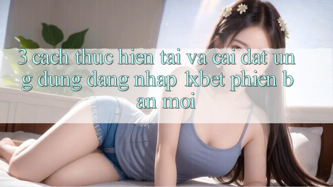 3. Cách thực hiện Tải Và Cài Đặt Ứng Dụng Đăng Nhập 1xbet Phiên bản mới