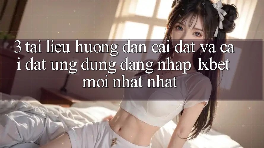 3. Tài liệu hướng dẫn Cài đặt Và Cài Đặt Ứng Dụng Đăng Nhập 1xbet Mới nhất Nhất