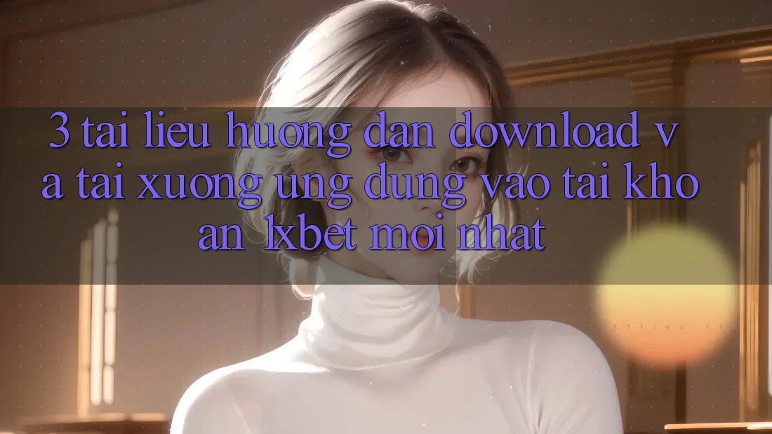 3. Tài liệu hướng dẫn Download Và Tải xuống Ứng Dụng Vào tài khoản 1xbet Mới Nhất