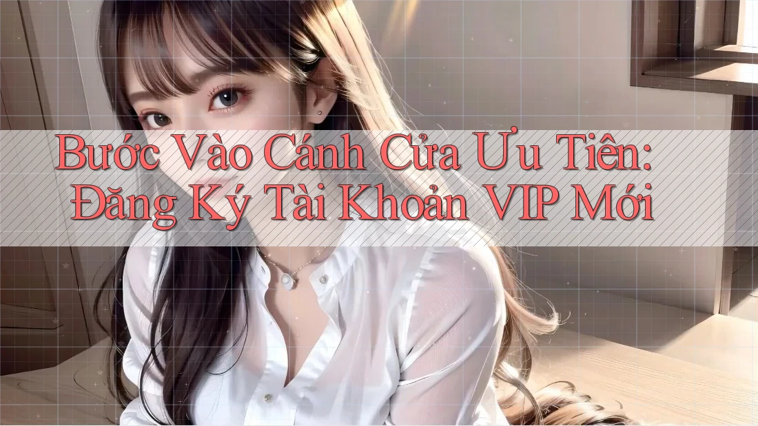 Bước Vào Cánh Cửa Ưu Tiên: Đăng Ký Tài Khoản VIP Mới