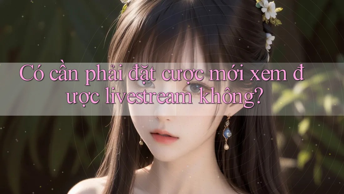 Có cần phải đặt cược mới xem được livestream không? Có cần phải đặt cược mới xem được livestream không?