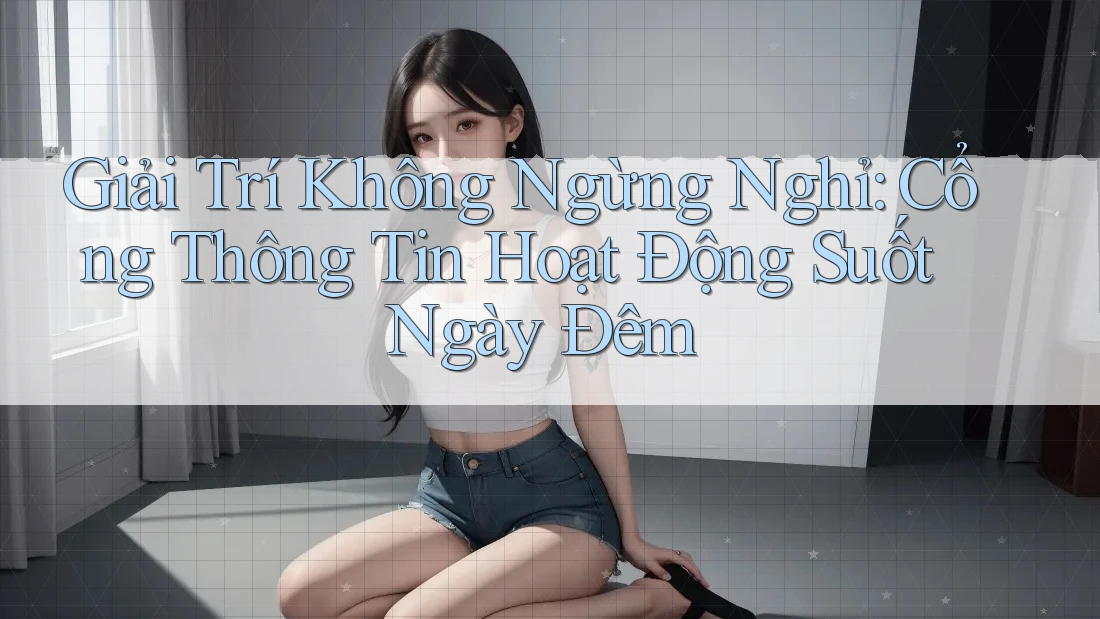 Giải Trí Không Ngừng Nghỉ: Cổng Thông Tin Hoạt Động Suốt Ngày Đêm