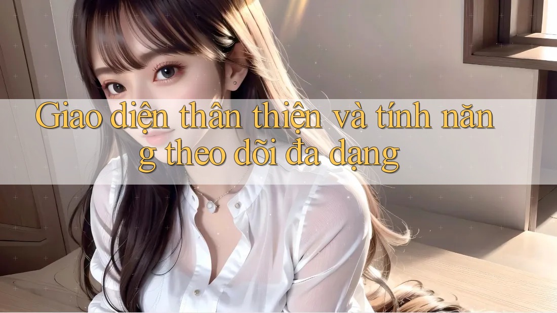 Giao diện thân thiện và tính năng theo dõi đa dạng