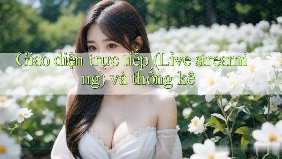 Giao diện trực tiếp (Live streaming) và thống kê