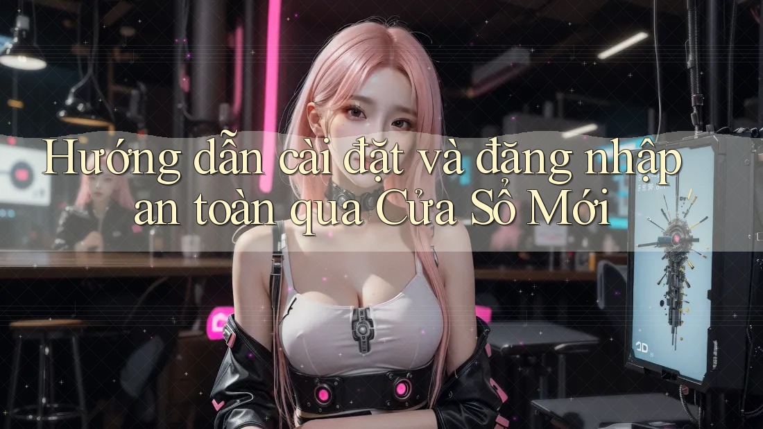 Hướng dẫn cài đặt và đăng nhập an toàn qua Cửa Sổ Mới