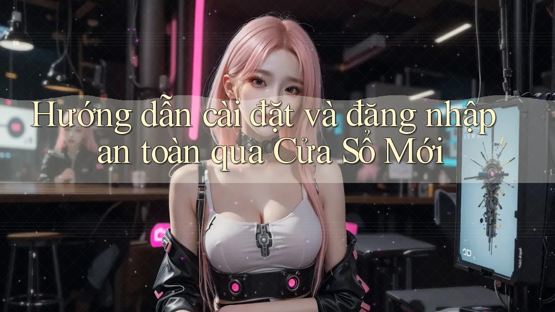 Hướng dẫn cài đặt và đăng nhập an toàn qua Cửa Sổ Mới