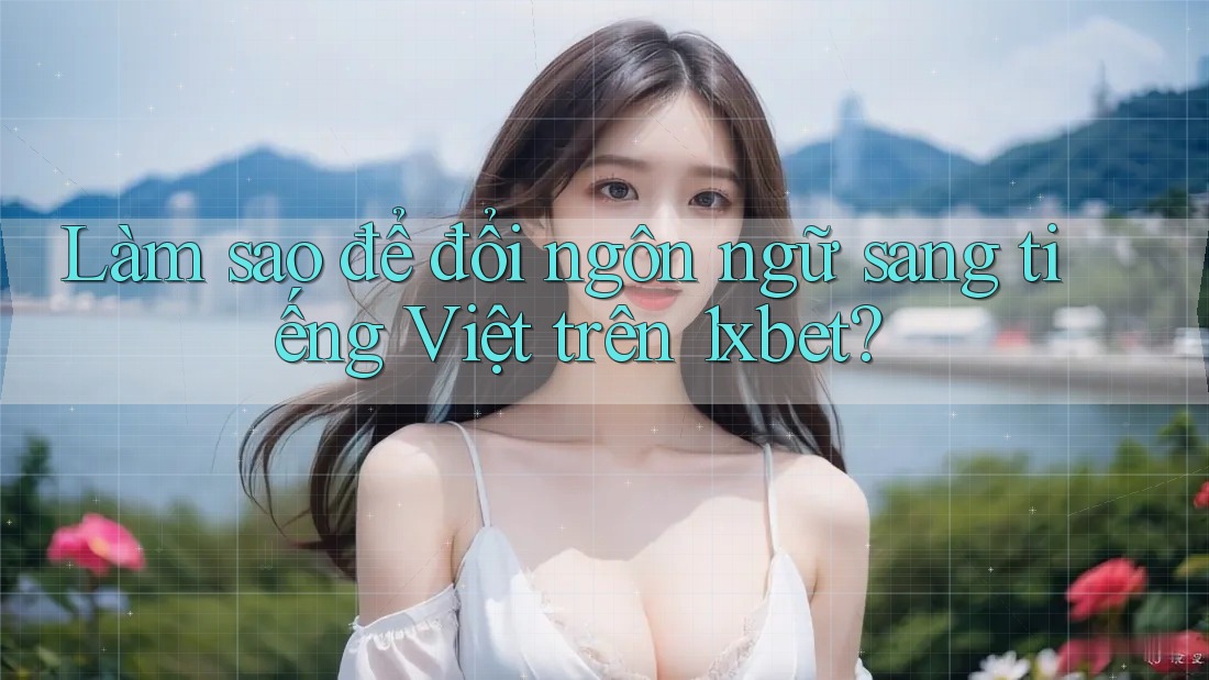 Làm sao để đổi ngôn ngữ sang tiếng Việt trên 1xbet?