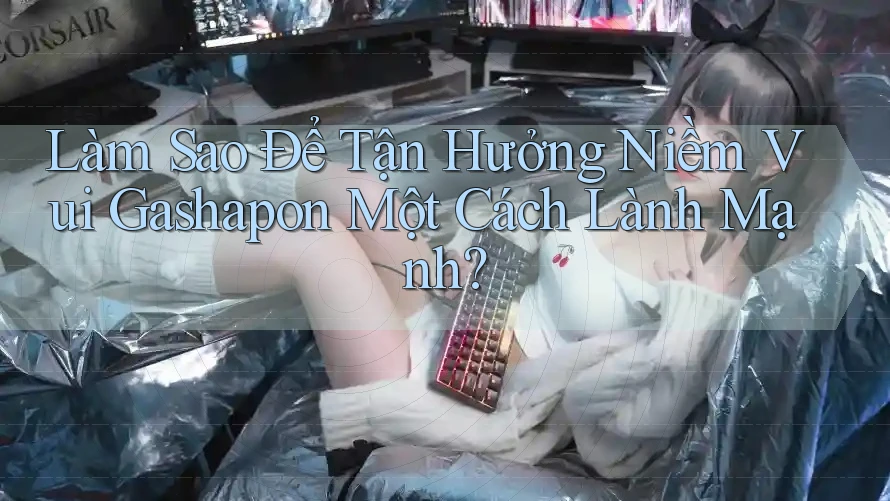 Làm Sao Để Tận Hưởng Niềm Vui Gashapon Một Cách Lành Mạnh?