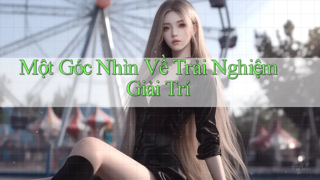 Một Góc Nhìn Về Trải Nghiệm Giải Trí