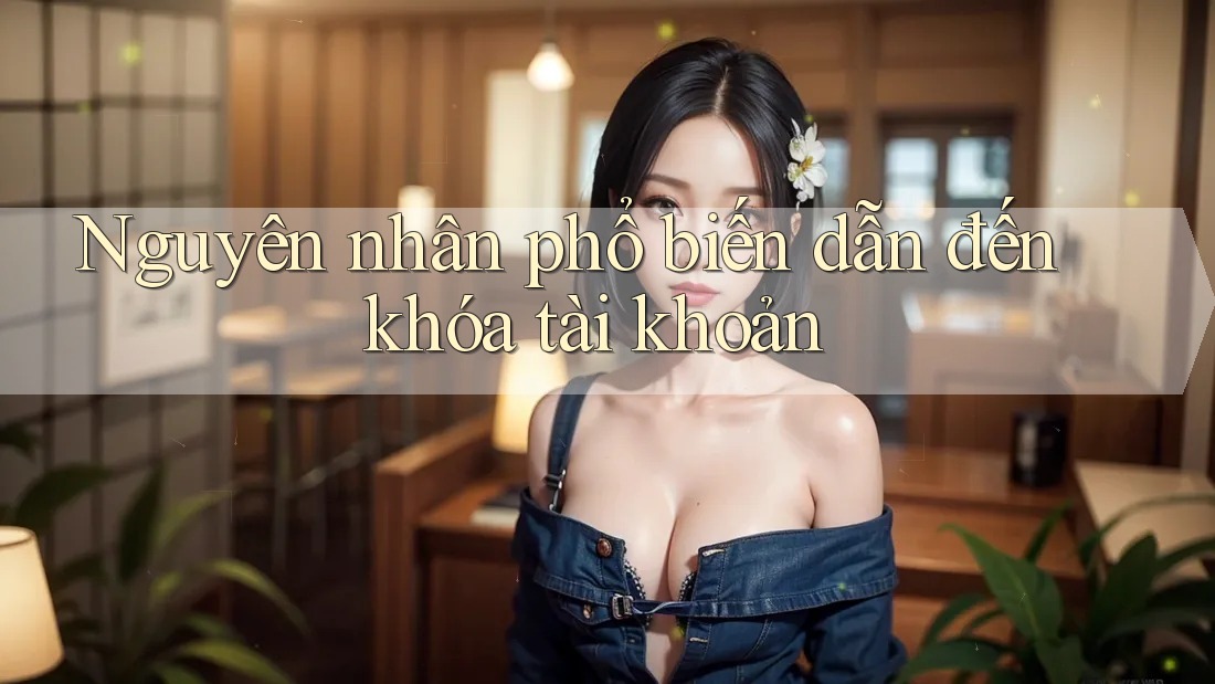 Nguyên nhân phổ biến dẫn đến khóa tài khoản