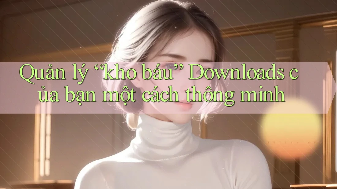 Quản lý “kho báu” Downloads của bạn một cách thông minh