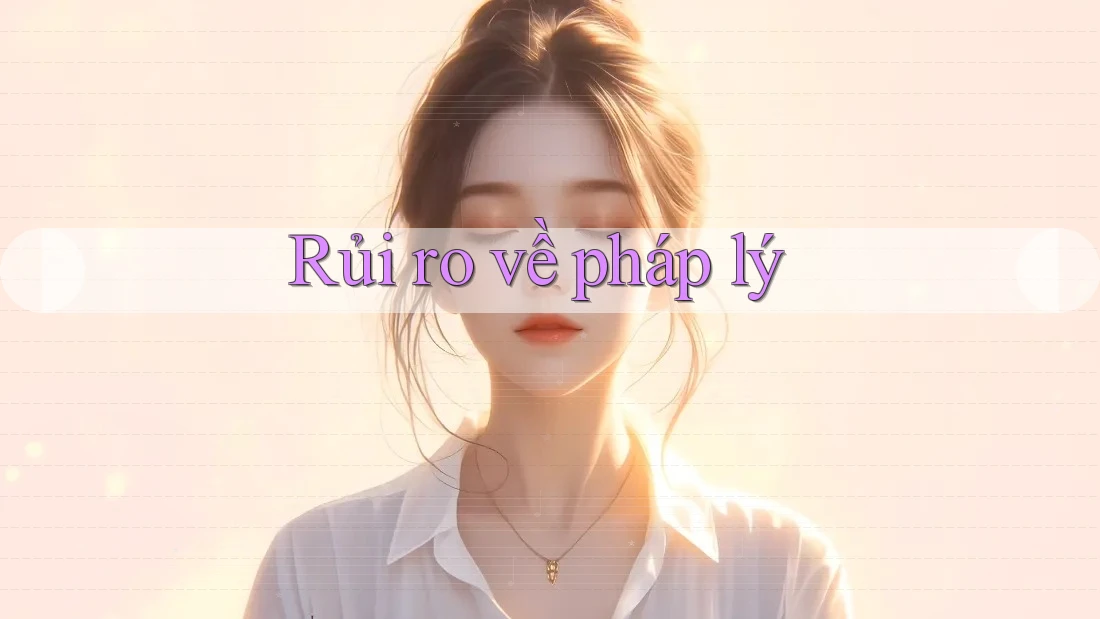 Rủi ro về pháp lý Rủi ro về pháp lý