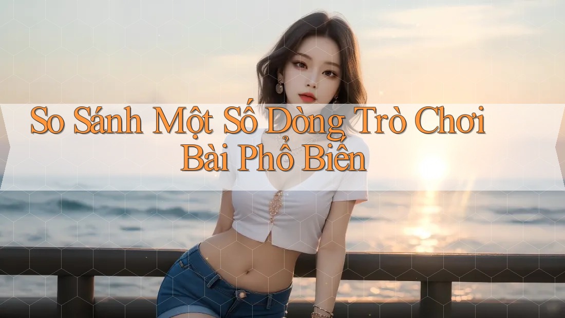 So Sánh Một Số Dòng Trò Chơi Bài Phổ Biến