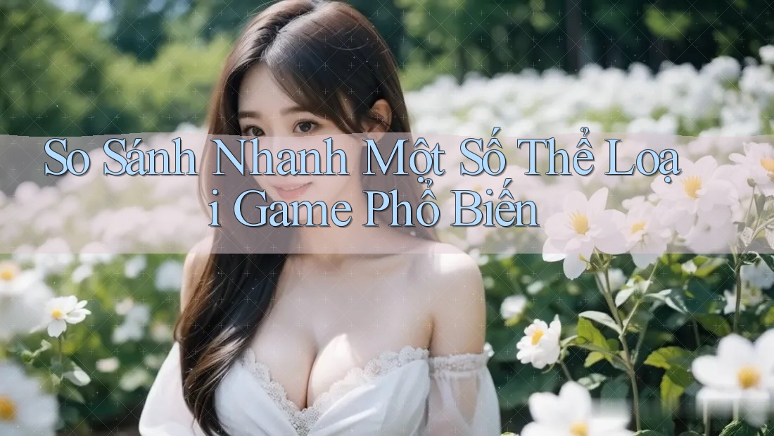 So Sánh Nhanh Một Số Thể Loại Game Phổ Biến