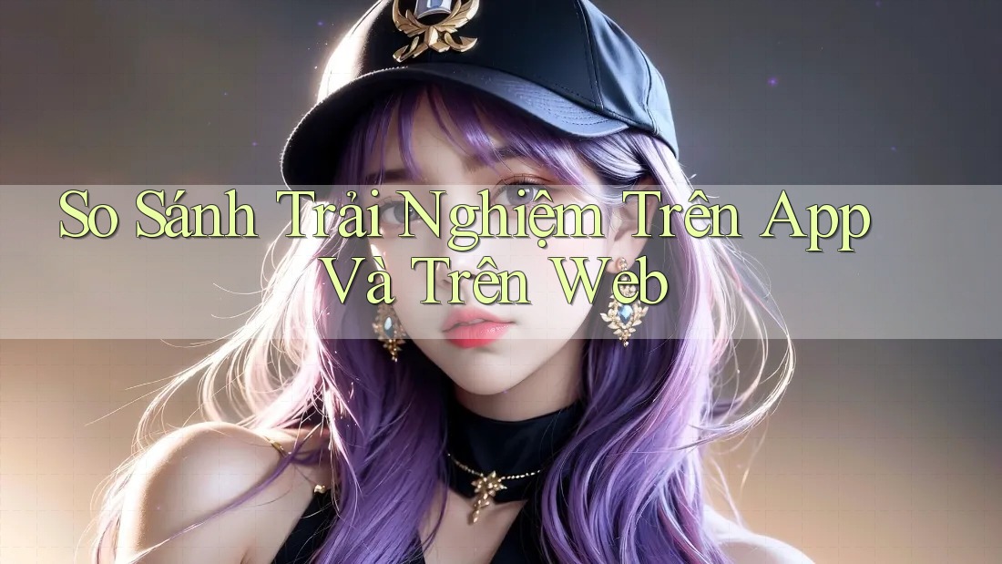 So Sánh Trải Nghiệm Trên App Và Trên Web
