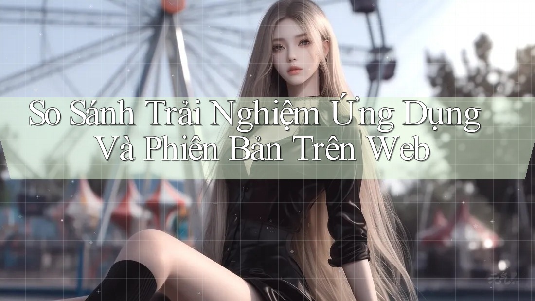 So Sánh Trải Nghiệm Ứng Dụng Và Phiên Bản Trên Web