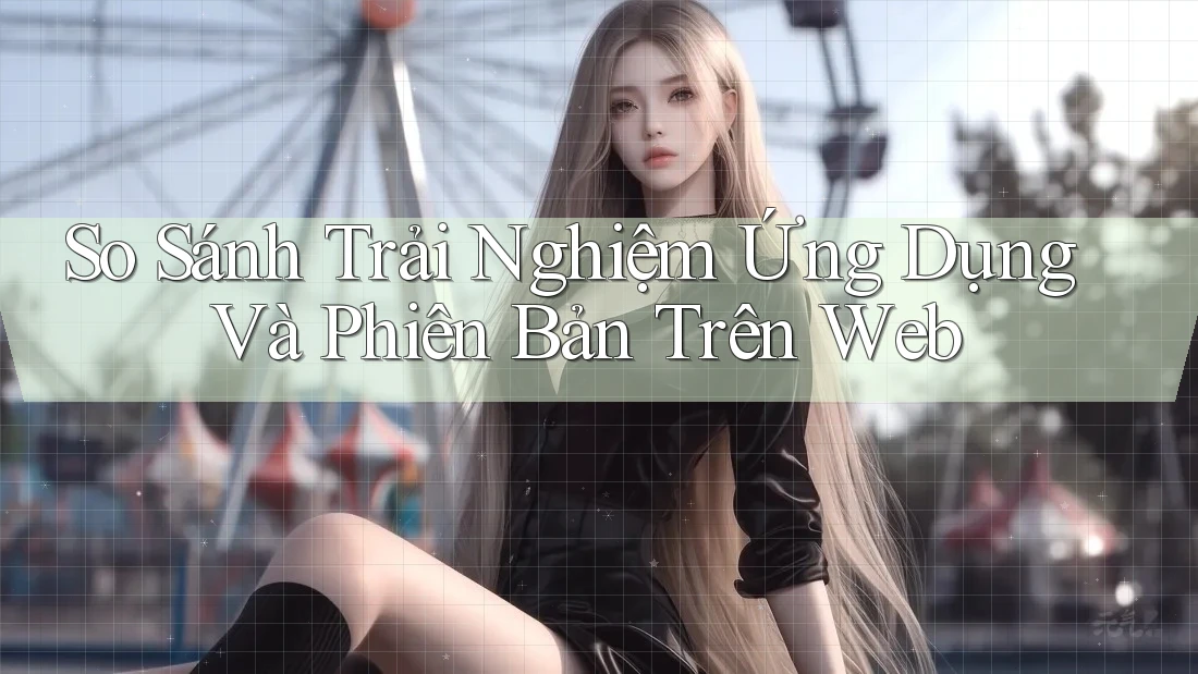 So Sánh Trải Nghiệm Ứng Dụng Và Phiên Bản Trên Web