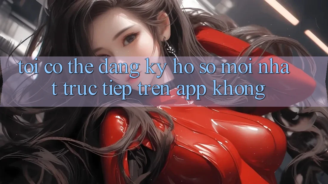 Tôi có thể đăng ký hồ sơ mới nhất trực tiếp trên app không?
