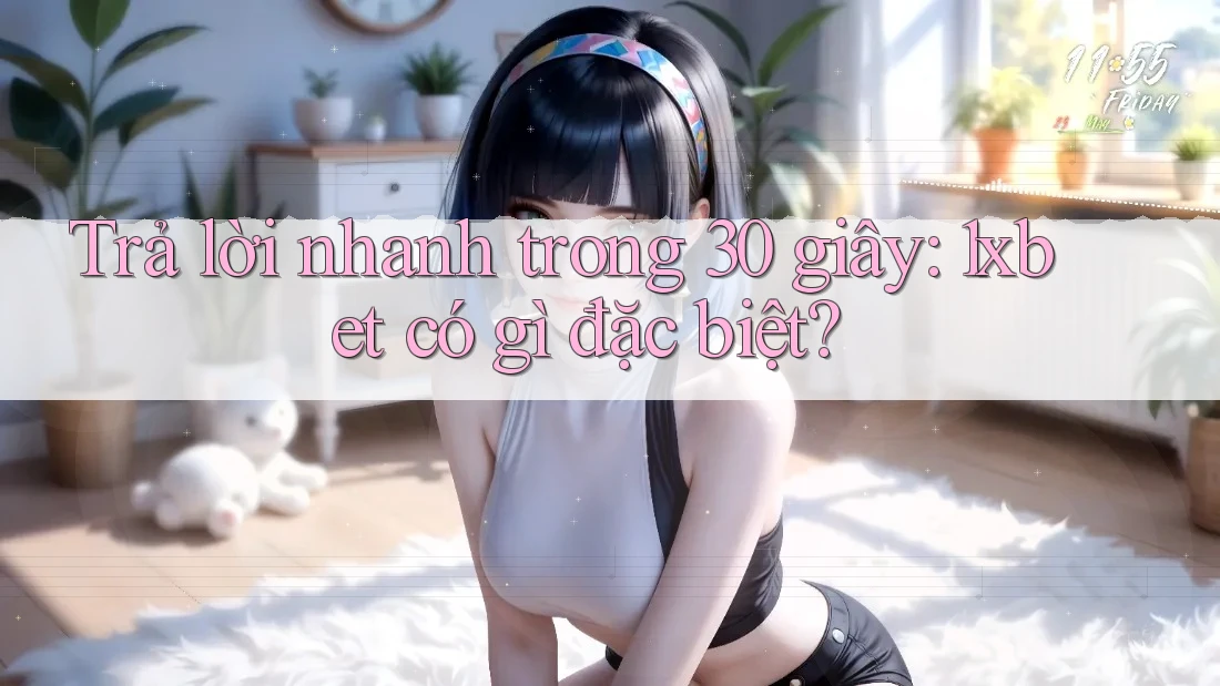 Trả lời nhanh trong 30 giây: 1xbet có gì đặc biệt?